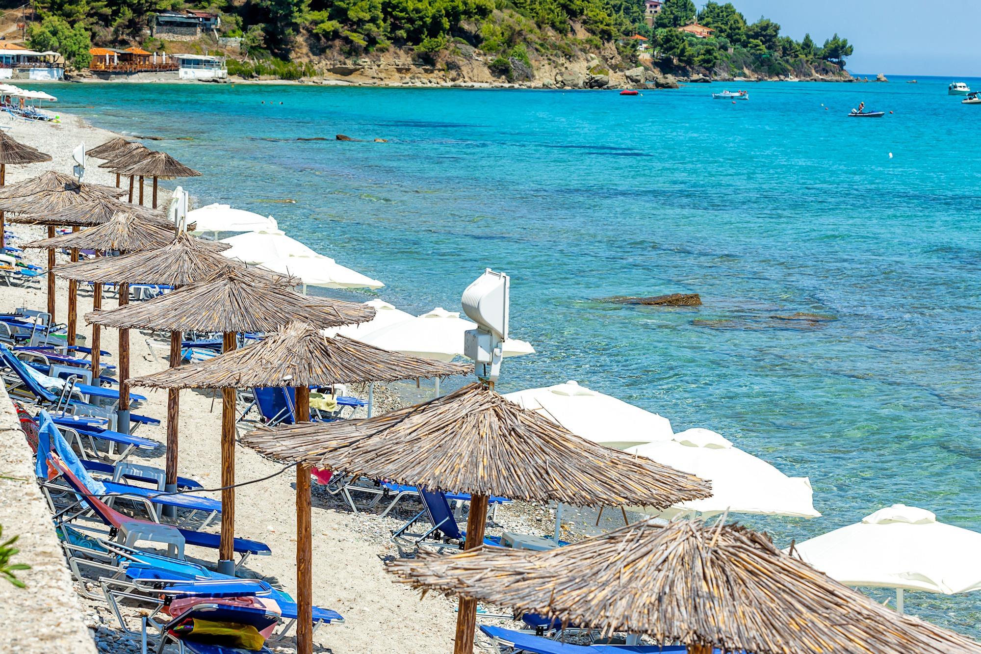 Xenios Dolphin Beach Hotel Possidi Exterior foto