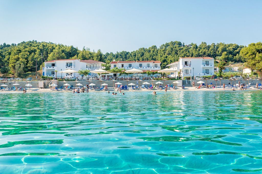 Xenios Dolphin Beach Hotel Possidi Exterior foto